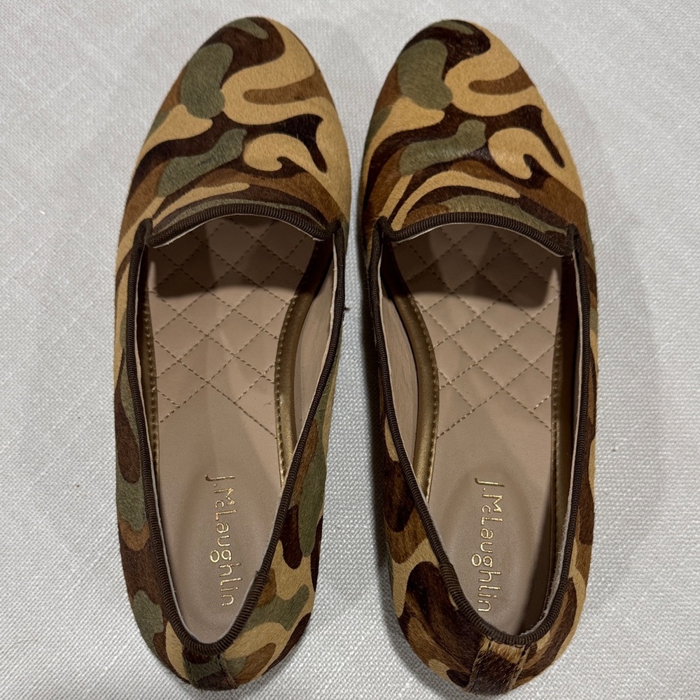 Majestic Camouflage Loafers for Women - Picture 2 of 5